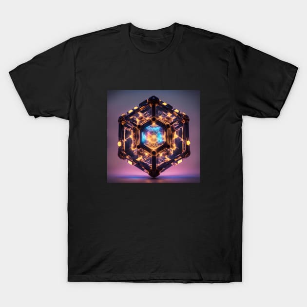 Metatron Cube T-Shirt by Integritydesign